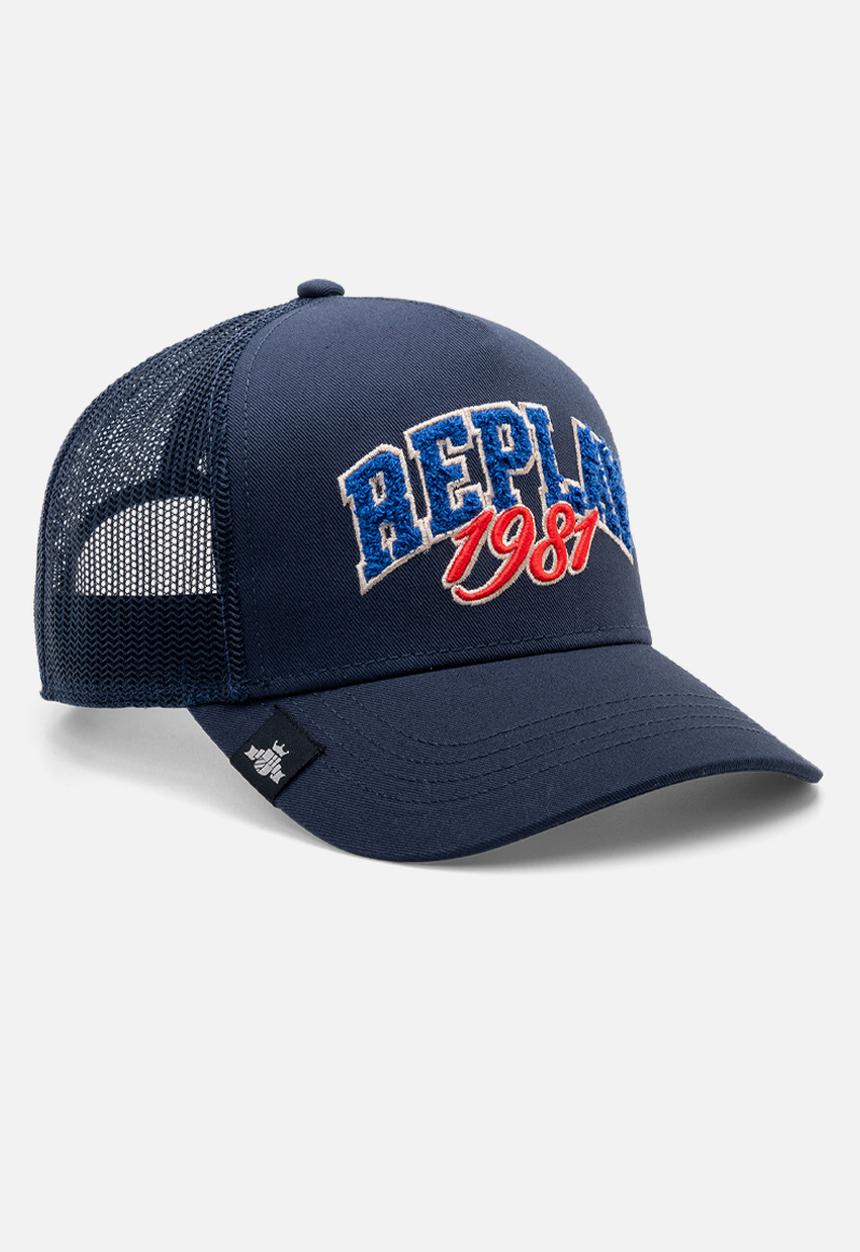 Replay - Cotton Twill + Mesh Cap - Dress Blues