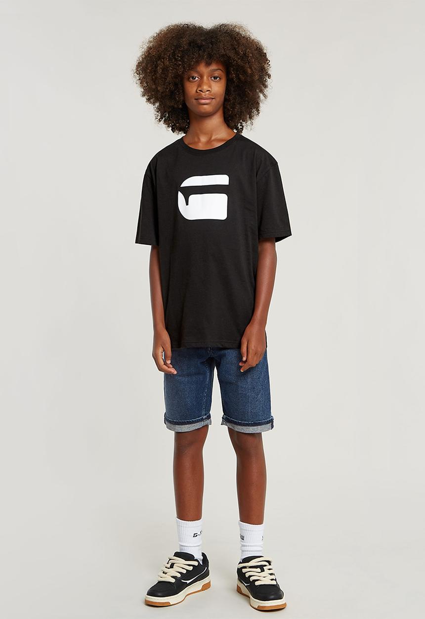 G-STAR - T-shirt Short Sleeve Loose - Dk Black