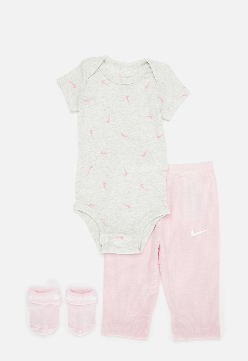 Nike - Nike bodysuit+pant+attachment - pink foam