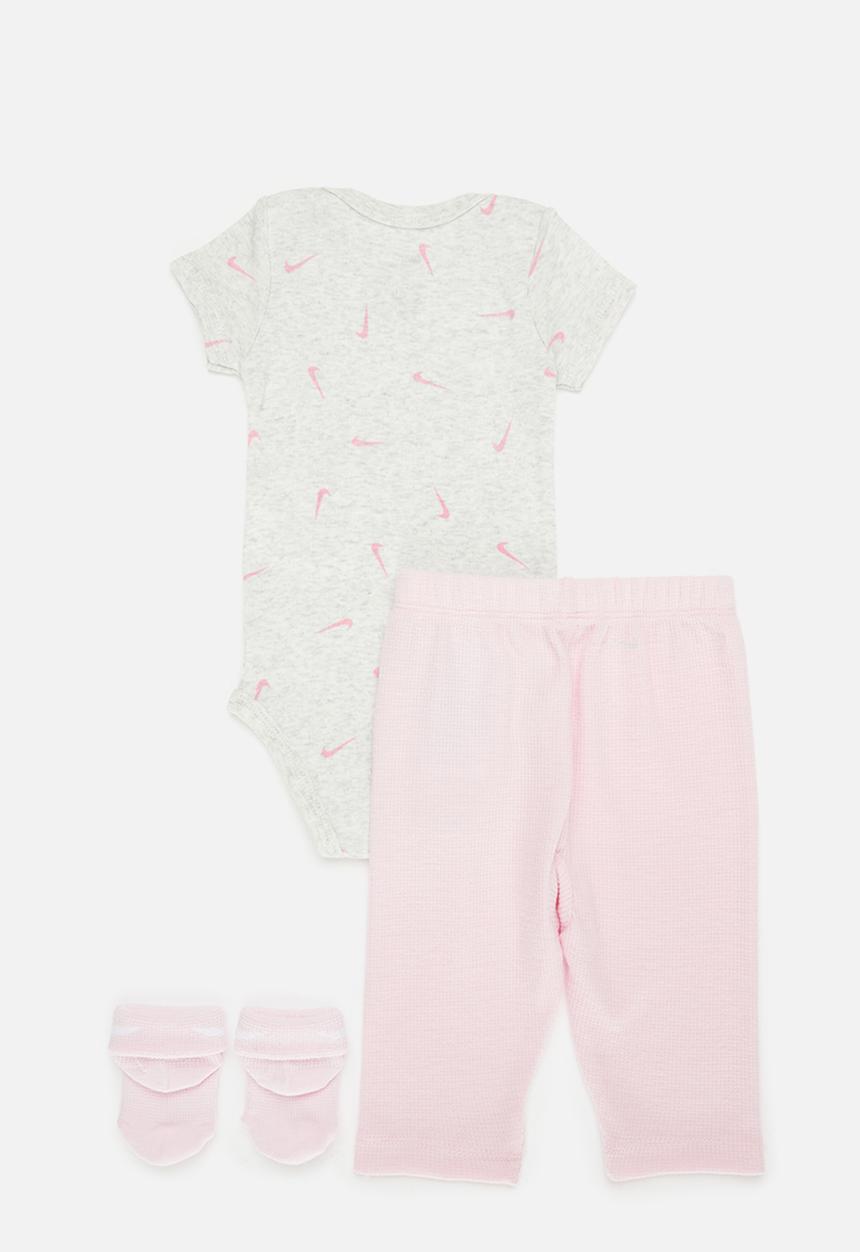 Nike - Nike bodysuit+pant+attachment - pink foam
