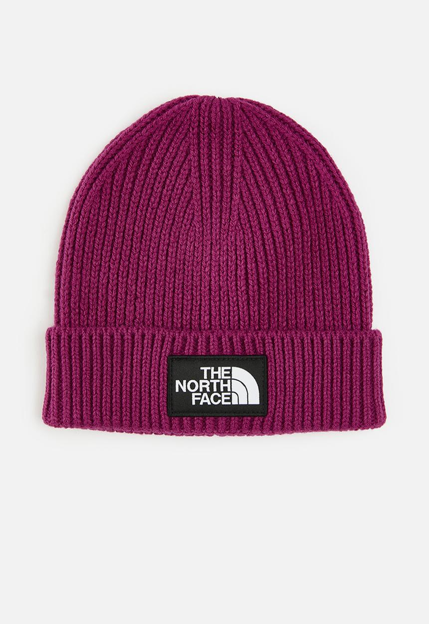 The North Face - Kids Tnf Box Logo Cuffed Beanie - Cyber Berry