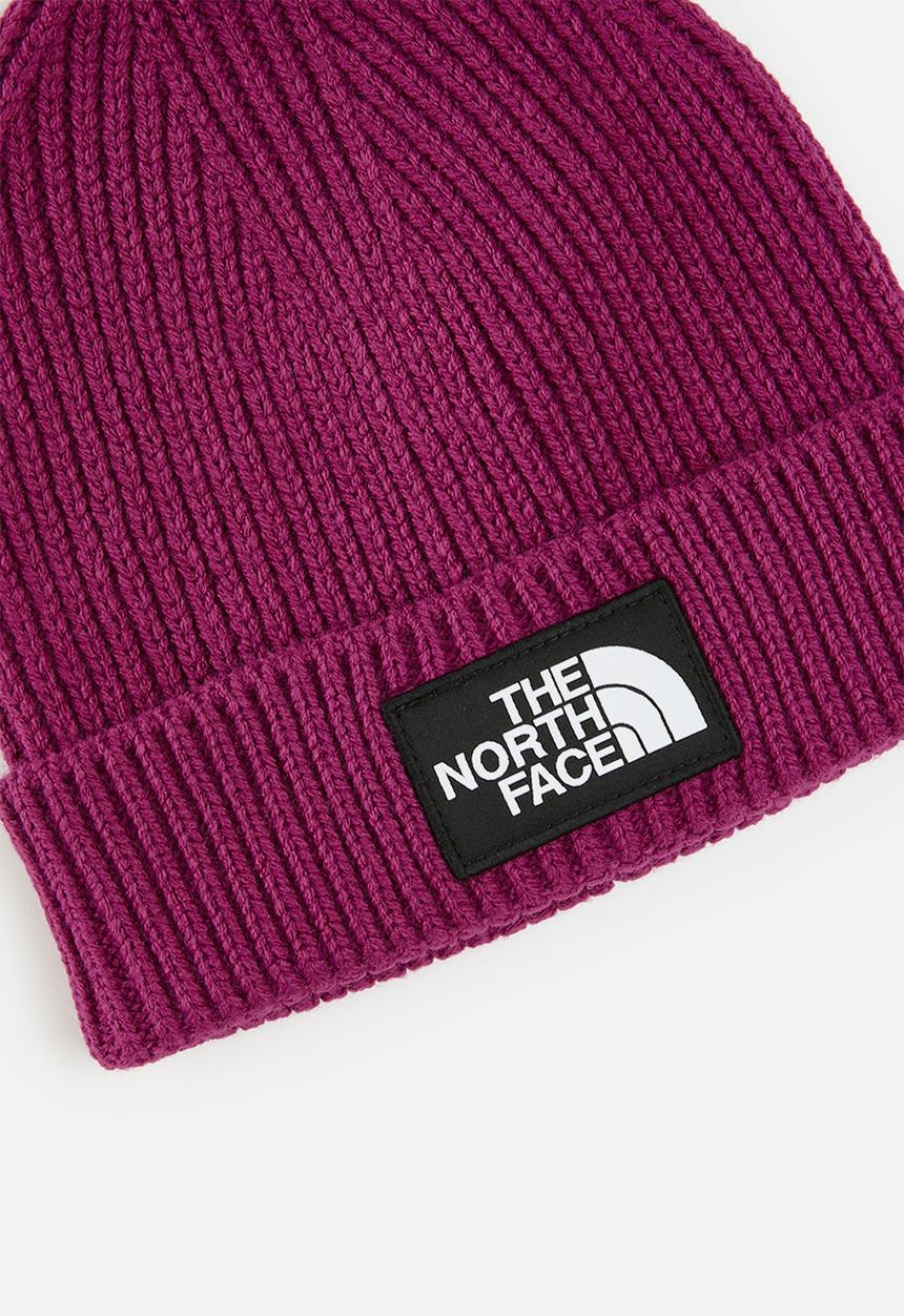 The North Face - Kids Tnf Box Logo Cuffed Beanie - Cyber Berry
