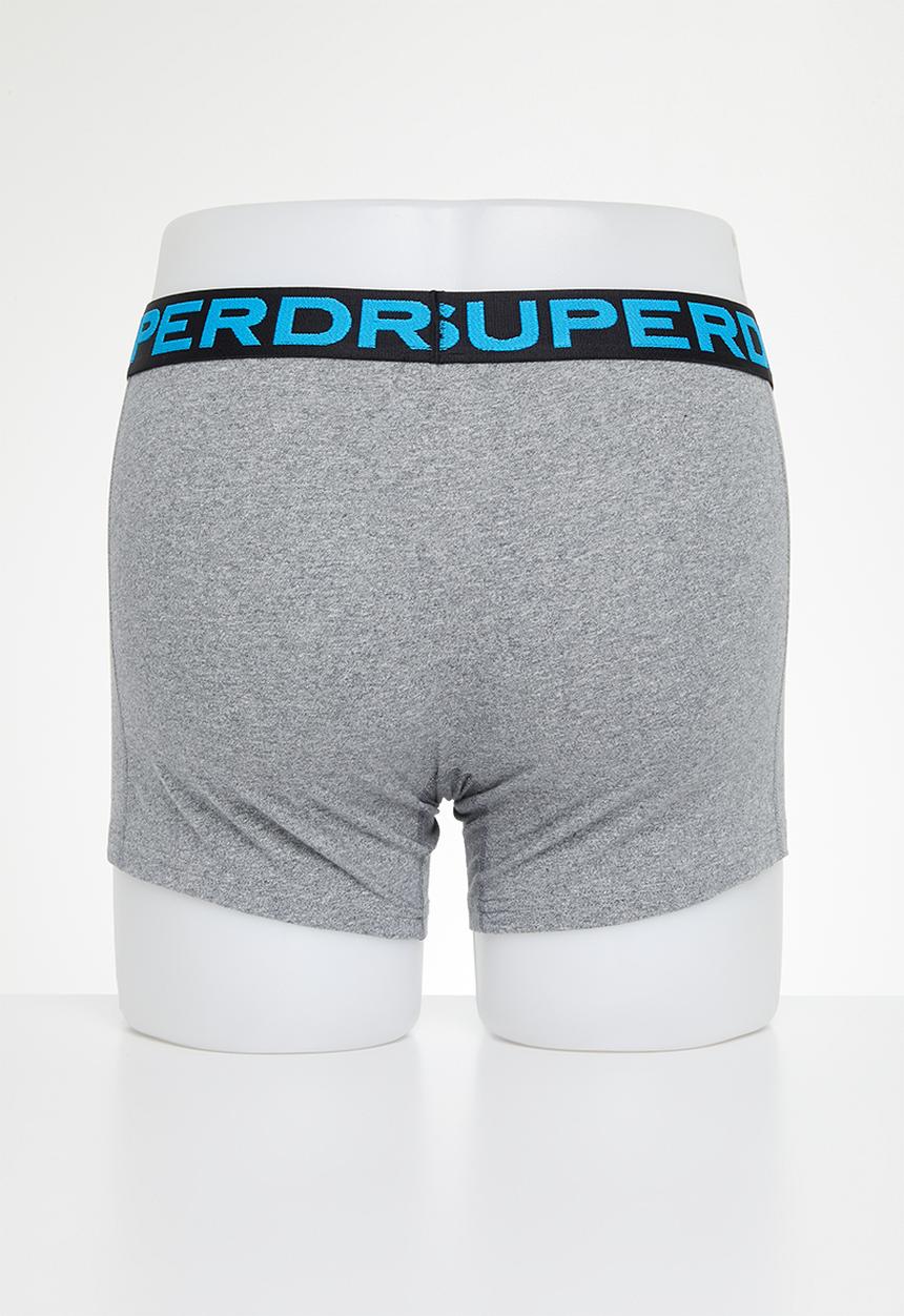 Superdry. - Boxer Triple Pack - Noos Grey Marl