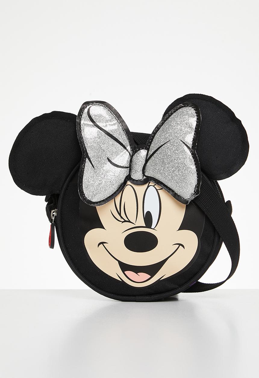 Pop Candy - Minnie silver sling bag - black