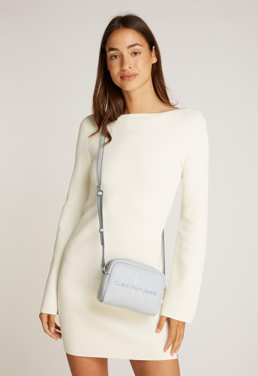 Calvin Klein - Sculpted camera bag18 mono-mirage gray