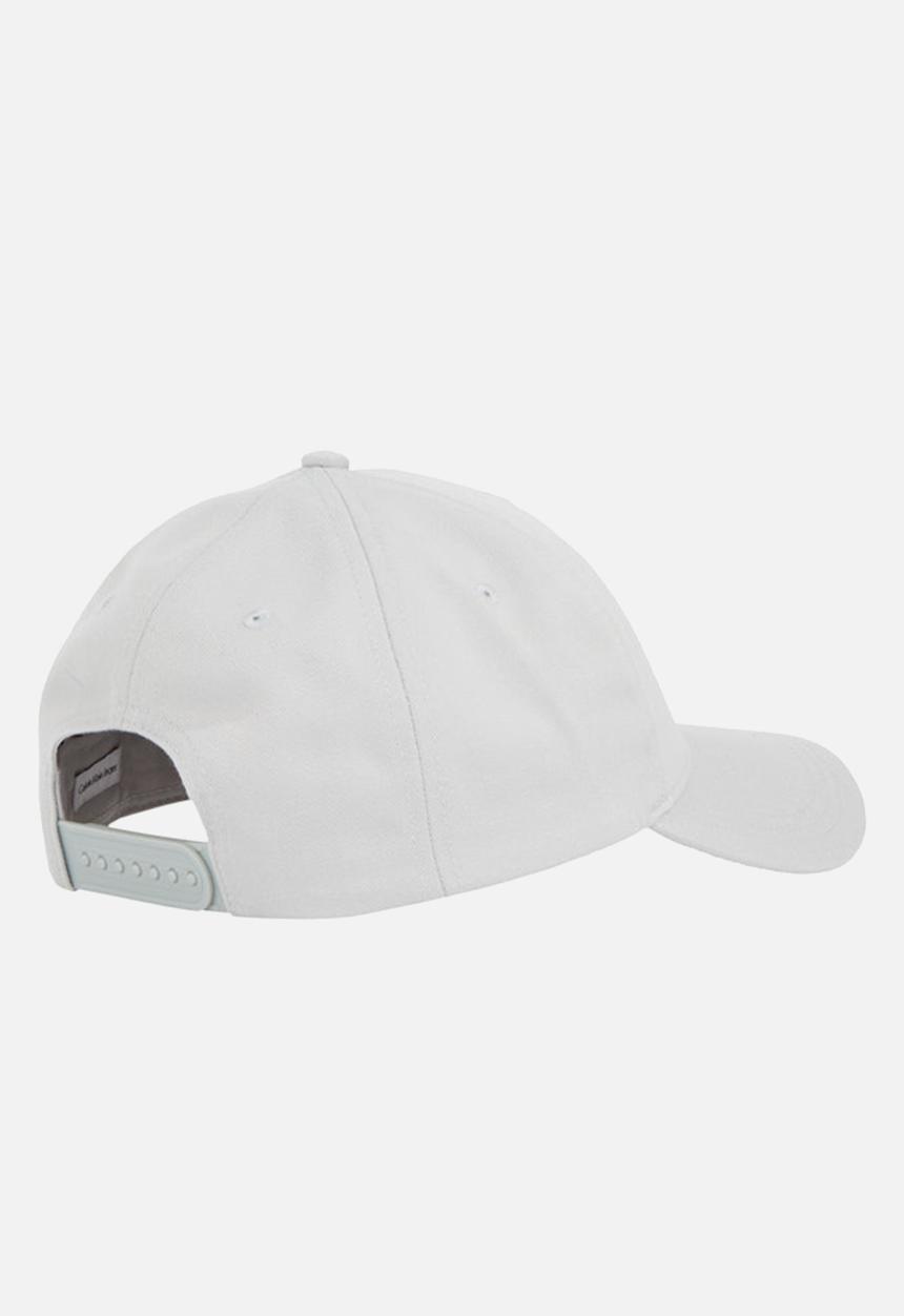 Calvin Klein - Mono logo print cap-mirage gray