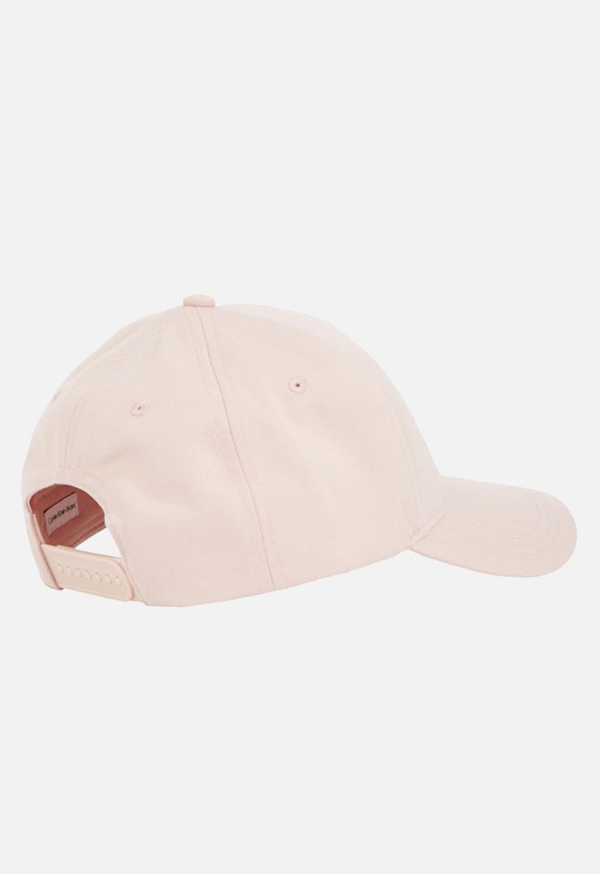 Calvin Klein - Mono logo print cap - rose dust