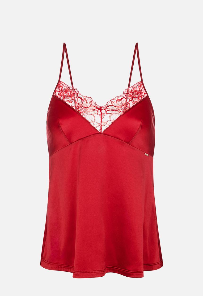 DORINA - Plus Alexa camisole sleep - red
