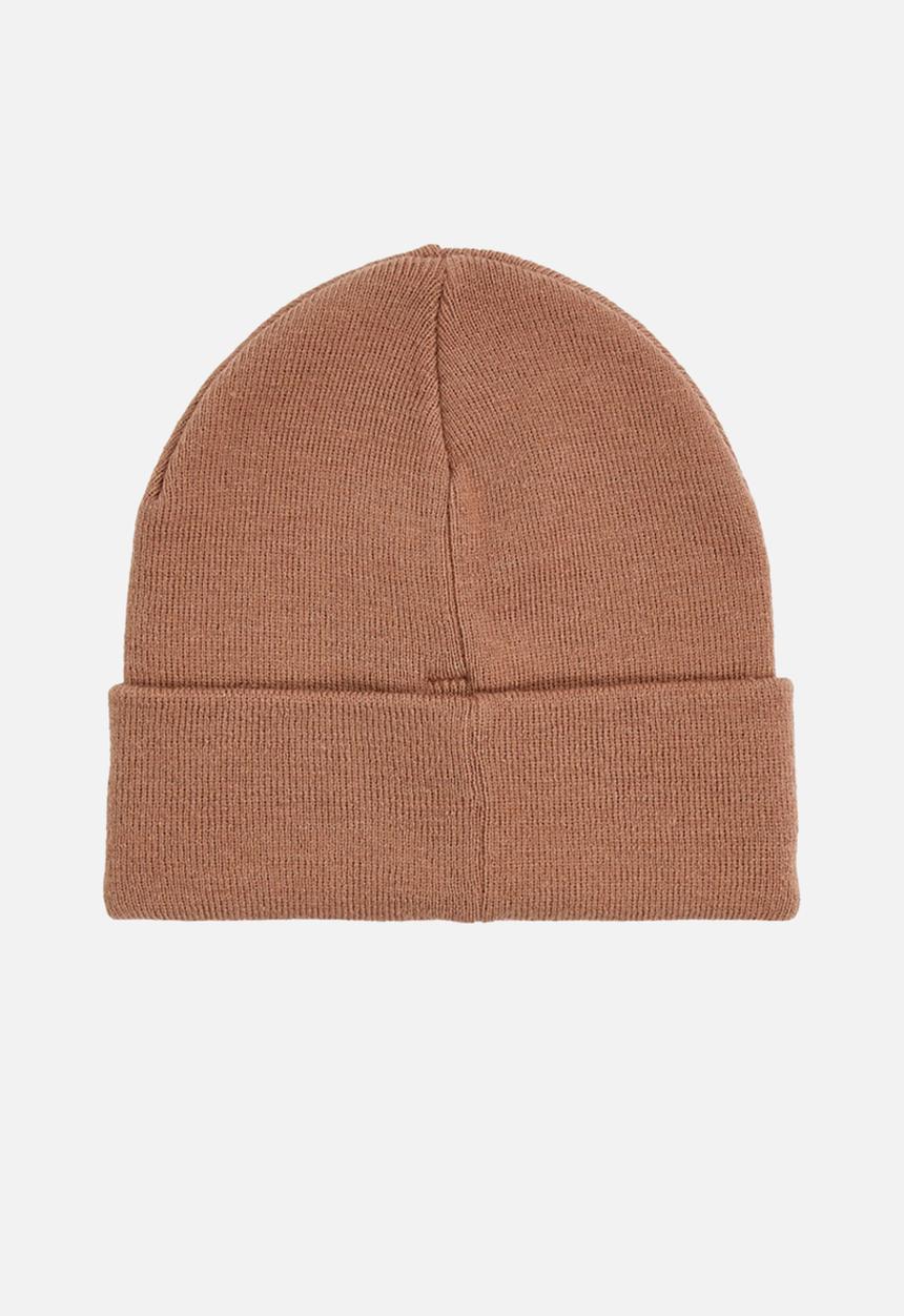 Calvin Klein - Monogram embro beanie - cognac/tonal dark