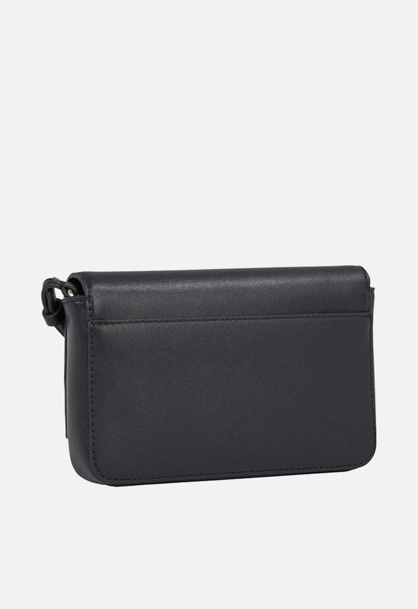 Calvin Klein - Sculpted ew flap phone cb mono - black/white
