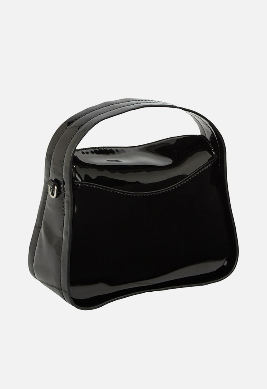 Calvin Klein - Block mini flap20 patent - black