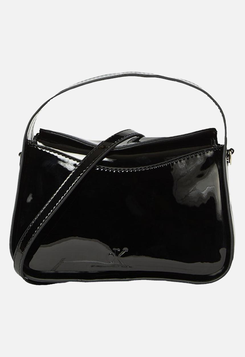 Calvin Klein - Block mini flap20 patent - black