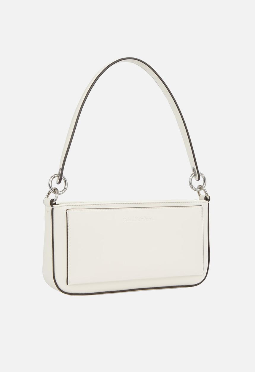 Calvin Klein - Sculpted shoulder pouch25 mono - tofu