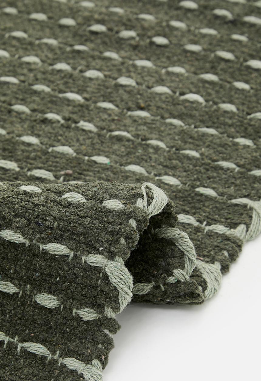 Sixth Floor - Cotton Chenille Bath Mat - Forest