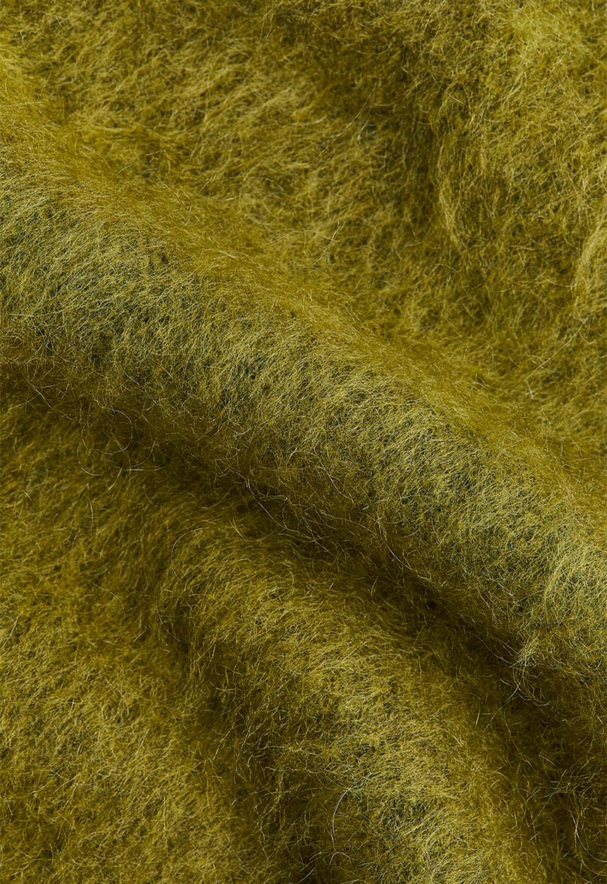 H&M - Oversized mohair-blend jumper - olive green