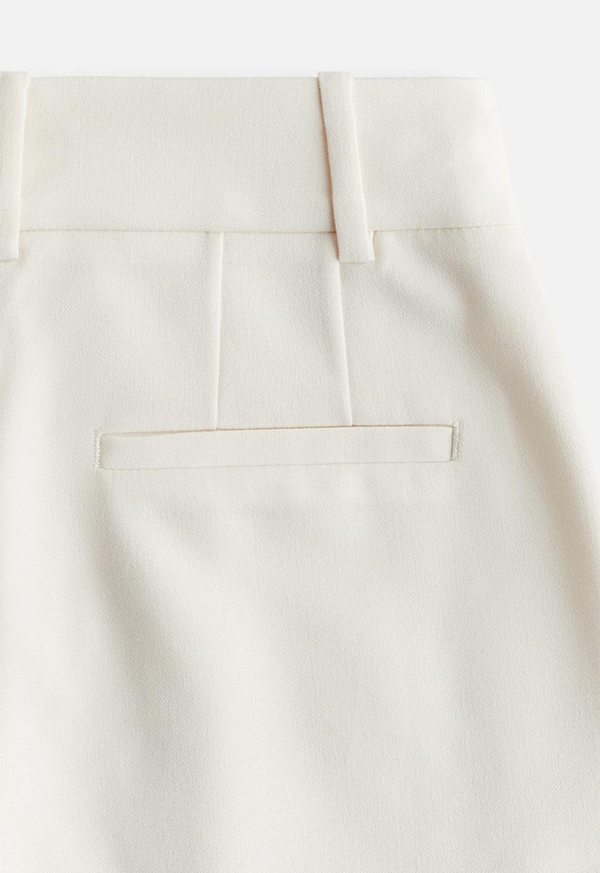 H&M - Straight trousers - cream