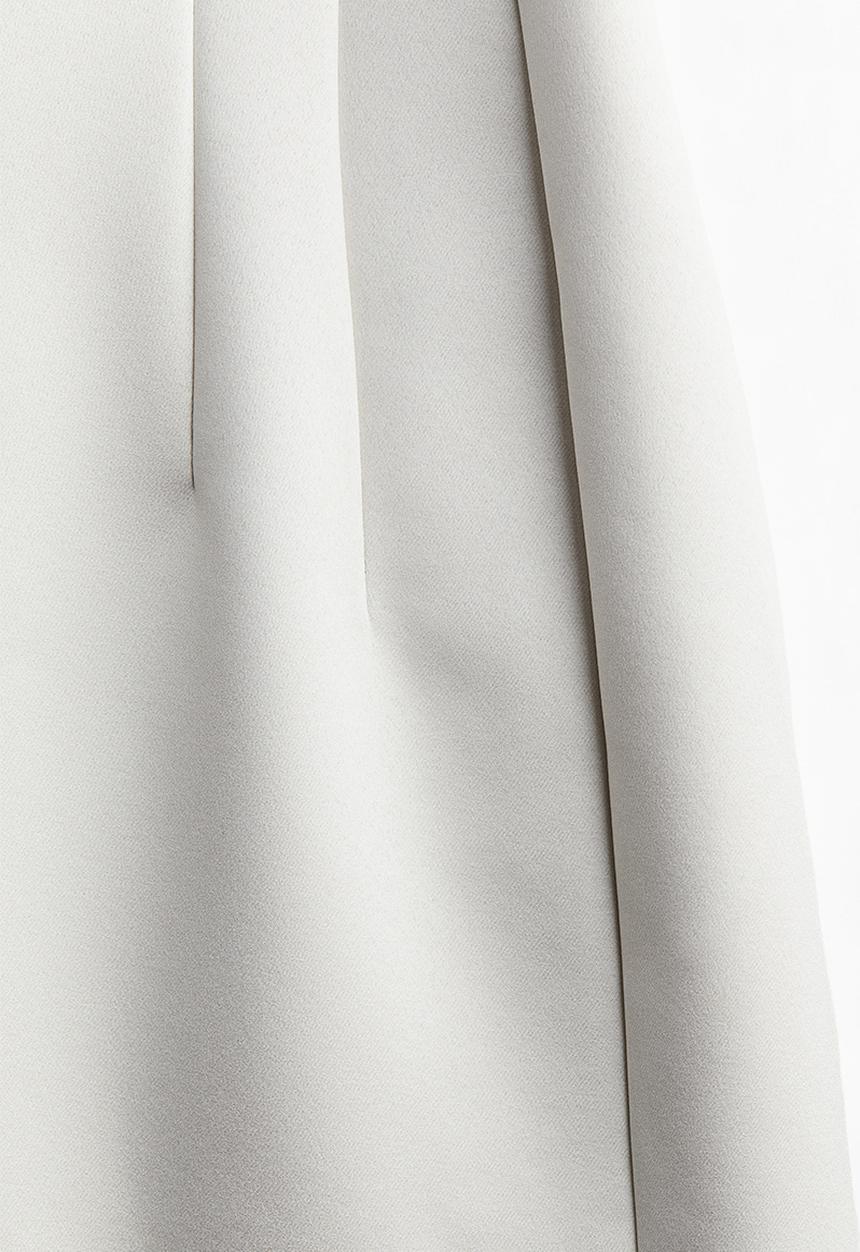 H&M - Bandeau mini dress - white