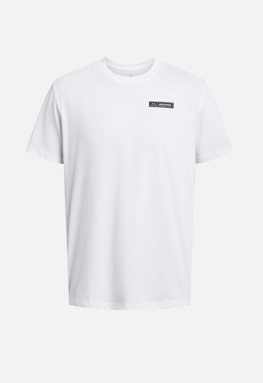 Under Armour - UA Heavyweight Armour Label SS - White/Black