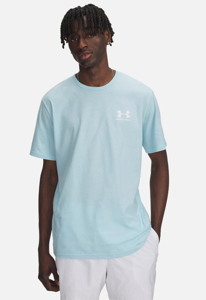 Under Armour - UA SPORTSTYLE LC SS - Stream/White