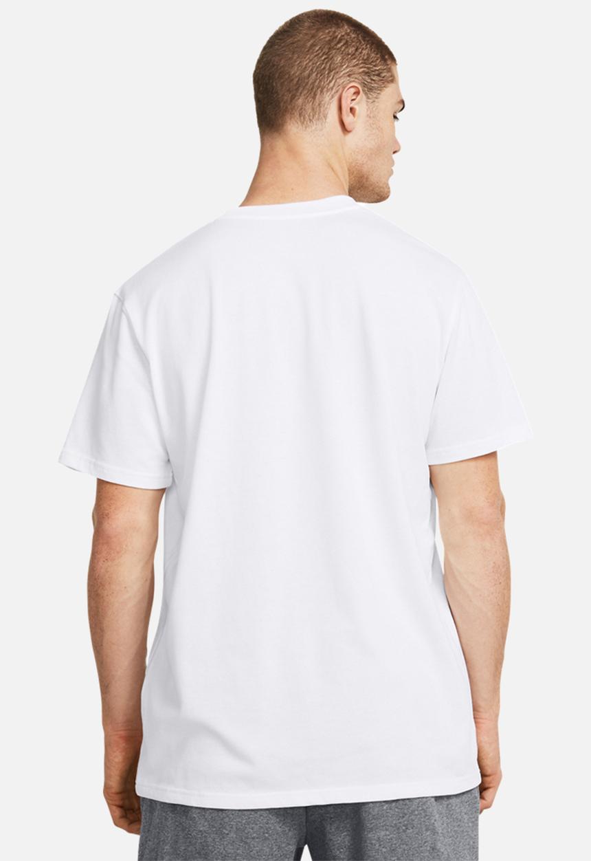 Under Armour - UA Heavyweight Armour Label SS - White/Black