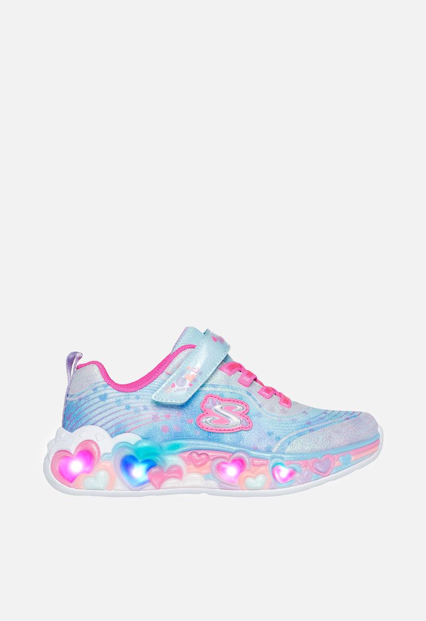 Skechers - Eternal Heart Lights - Light Blue Multi