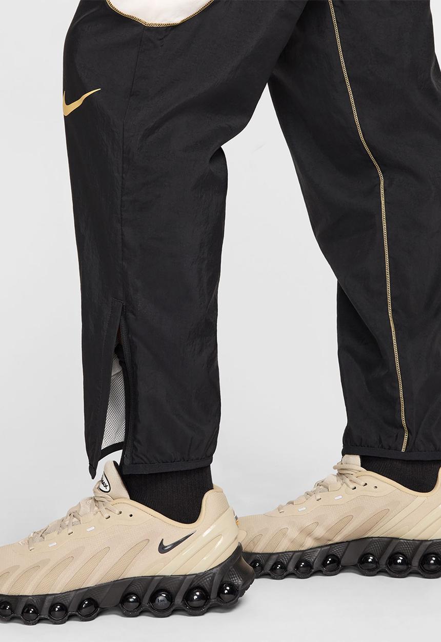 Nike - Strike+  Water-Repellent Football Pants - Black/Pale Ivory/Jersey Gold