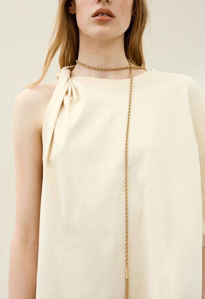 H&M - H&M Studio: Rope-chain necklace - gold-coloured