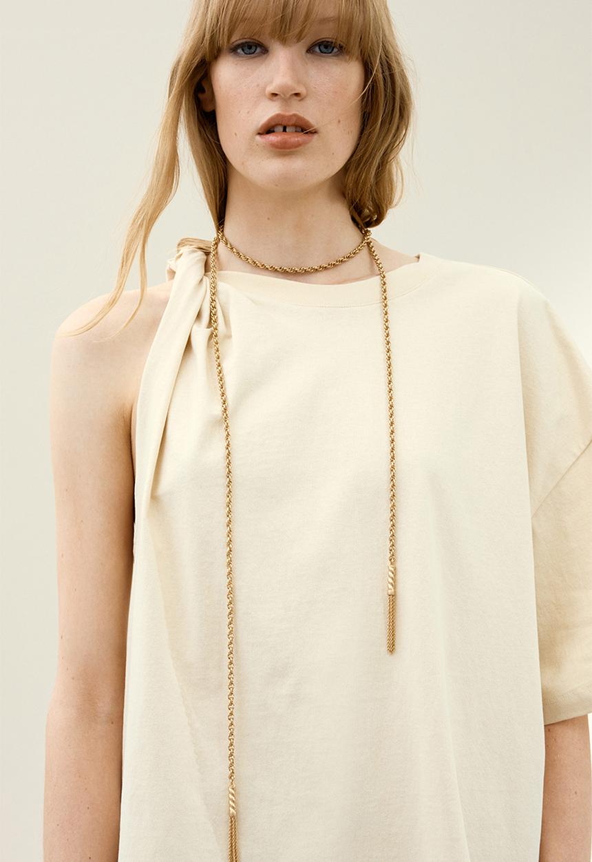 H&M - H&M Studio: Rope-chain necklace - gold-coloured