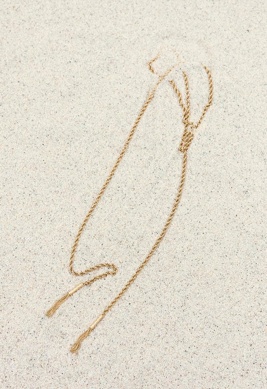 H&M - H&M Studio: Rope-chain necklace - gold-coloured