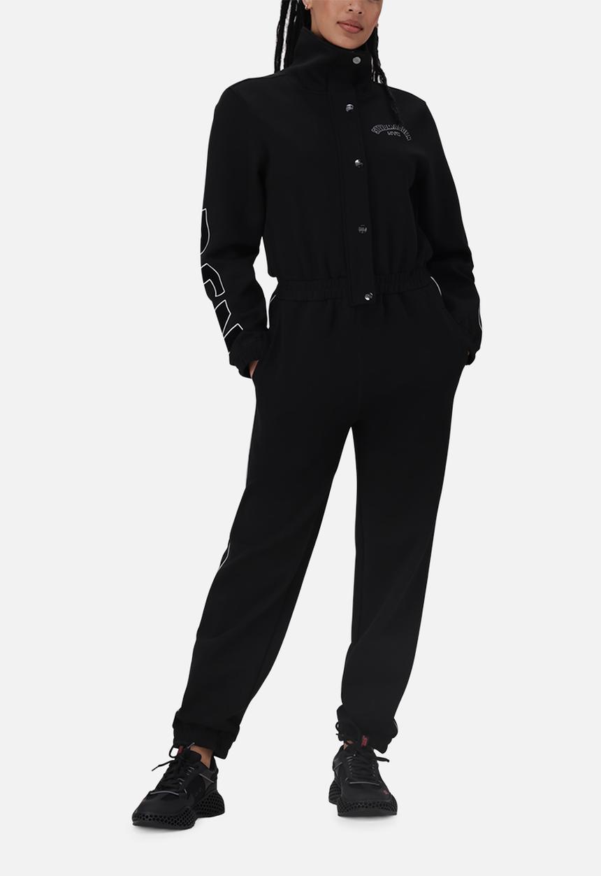 Steve Madden - Caylin Scuba Boiler Suit - Black