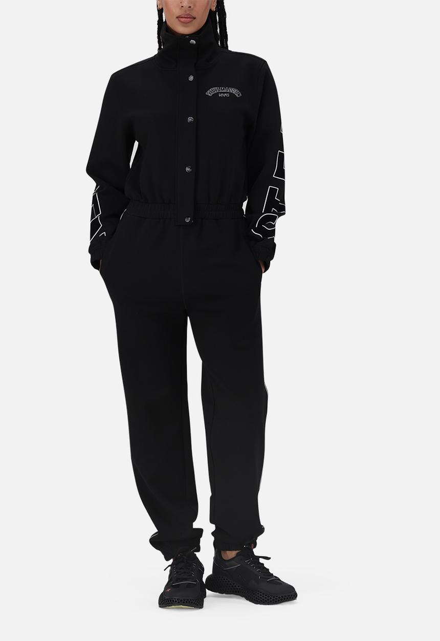Steve Madden - Caylin Scuba Boiler Suit - Black