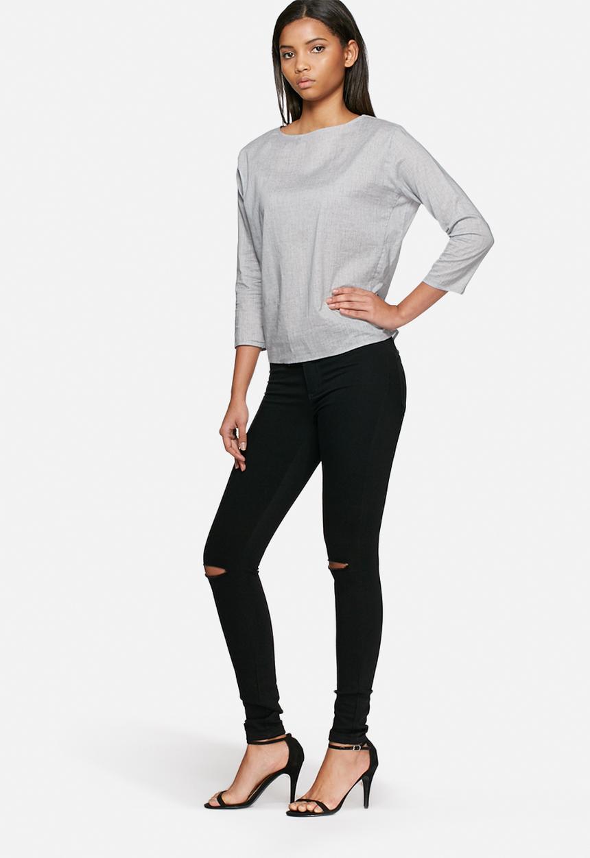 ONLY - Dart melange top 
