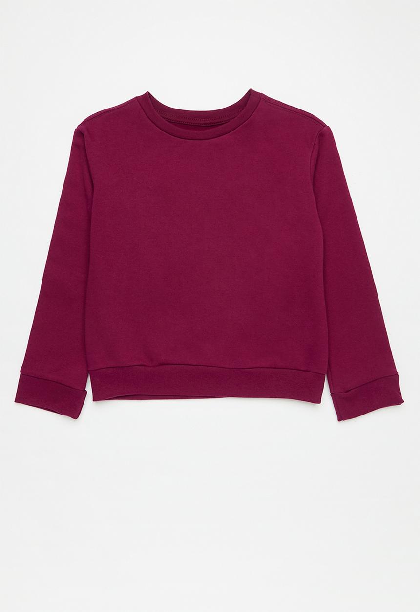 Pop Candy - 2 Pack sweatshirt - maroon & charcoal mélange