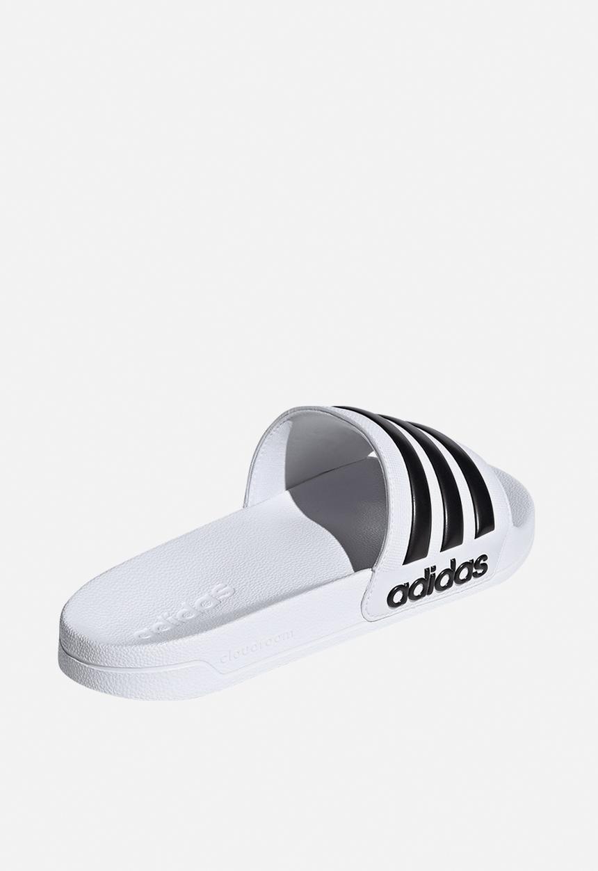adidas Originals - Adilette Shower - Cloud White/Core Black/Cloud White
