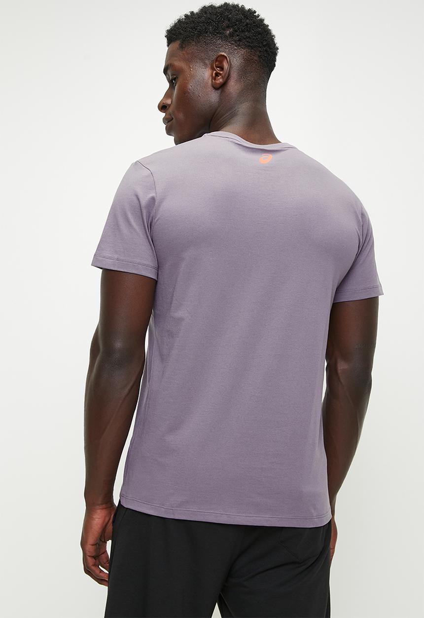 ASICS - Chest Logo Ss Tee - Lavender Grey /