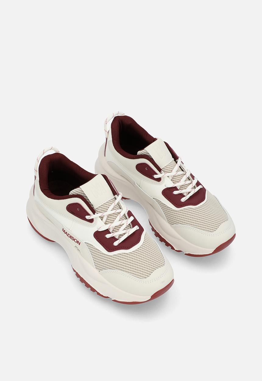 Madison® - Tinley sneaker- beige/wine multi