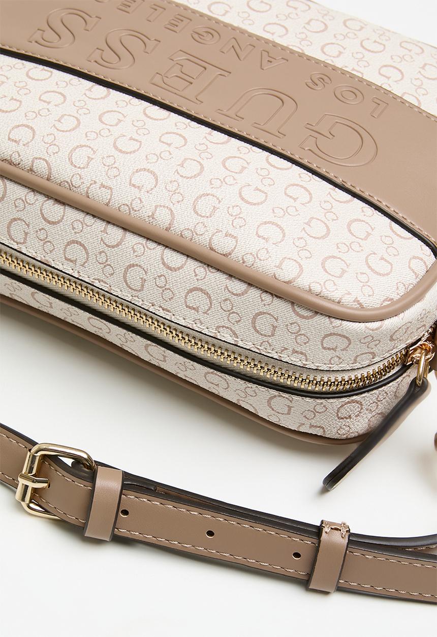 GUESS - Devlon camera crossbody - khaki