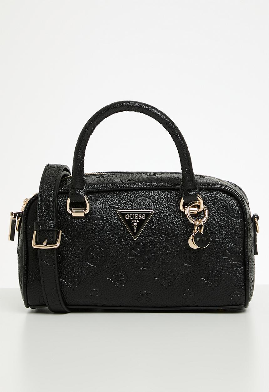 GUESS - Cresidia small satchel shoulder bag - black