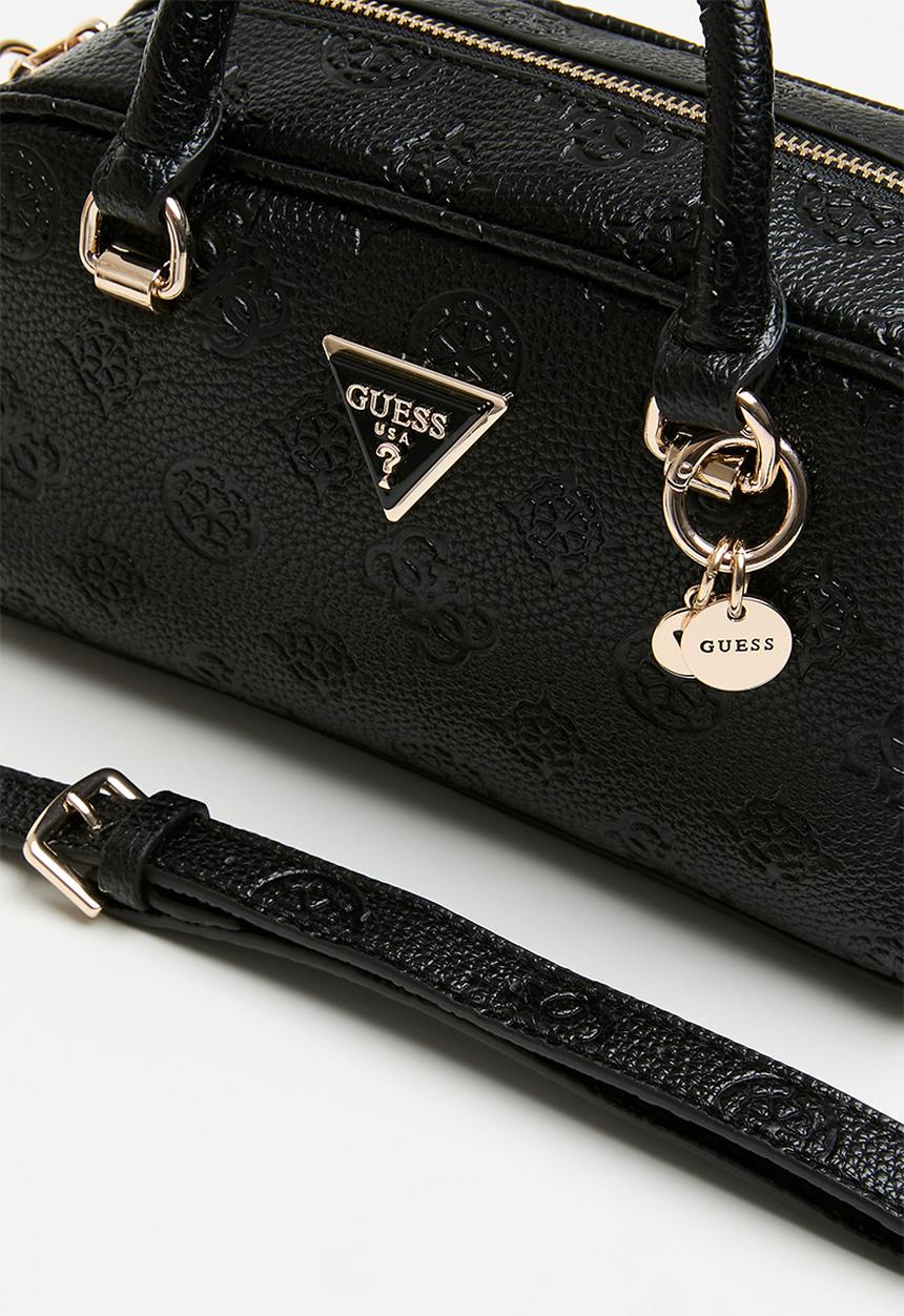 GUESS - Cresidia small satchel shoulder bag - black