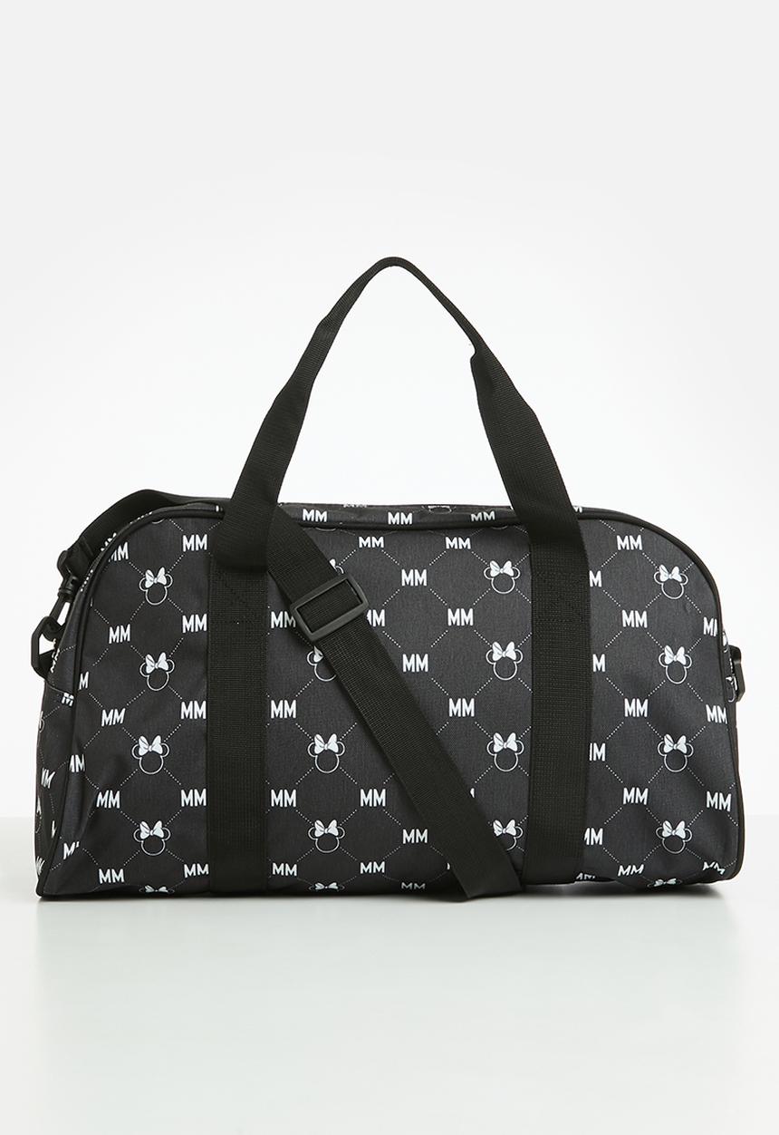 Pop Candy - Minnie mouse duffle bag - black & white