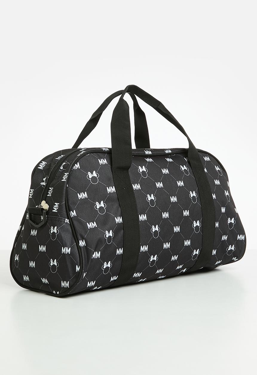 Pop Candy - Minnie mouse duffle bag - black & white