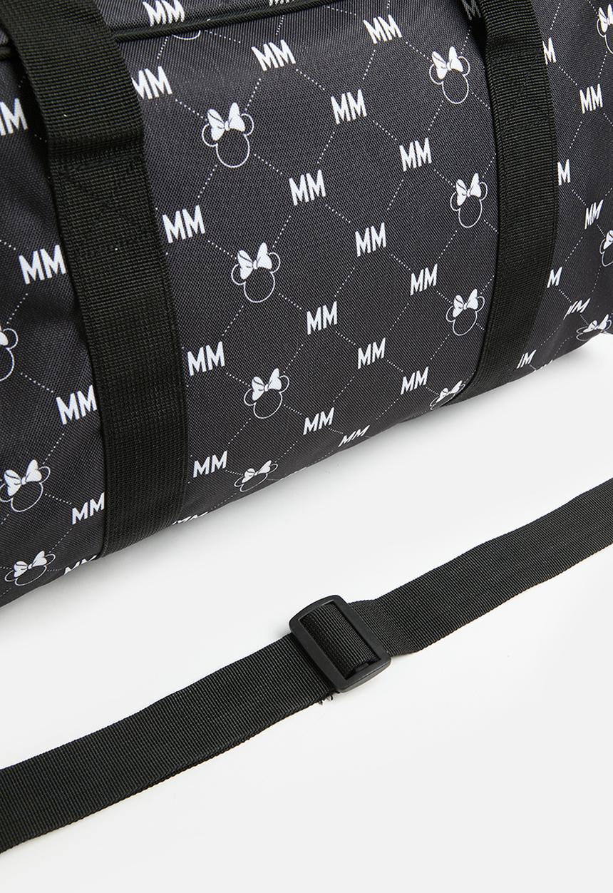 Pop Candy - Minnie mouse duffle bag - black & white
