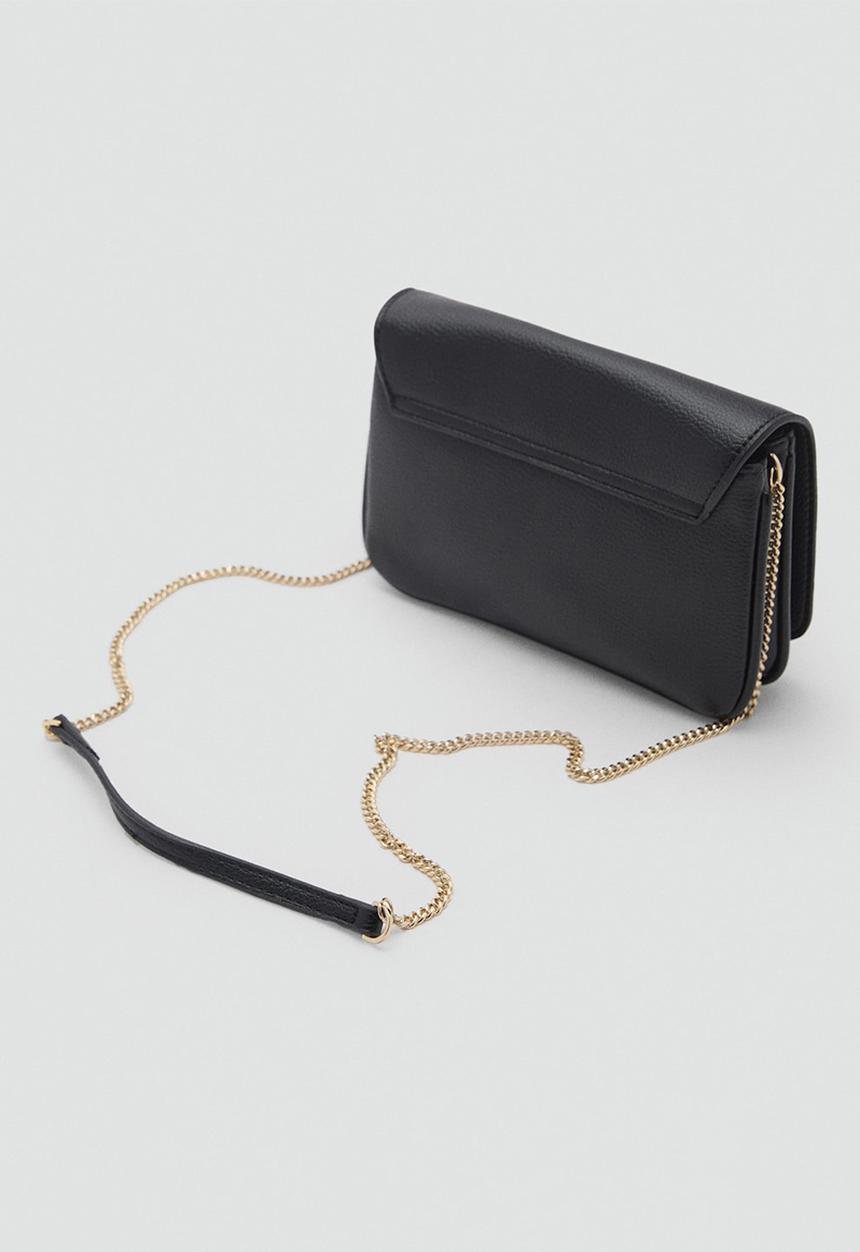 MANGO - Bag mch corina - black