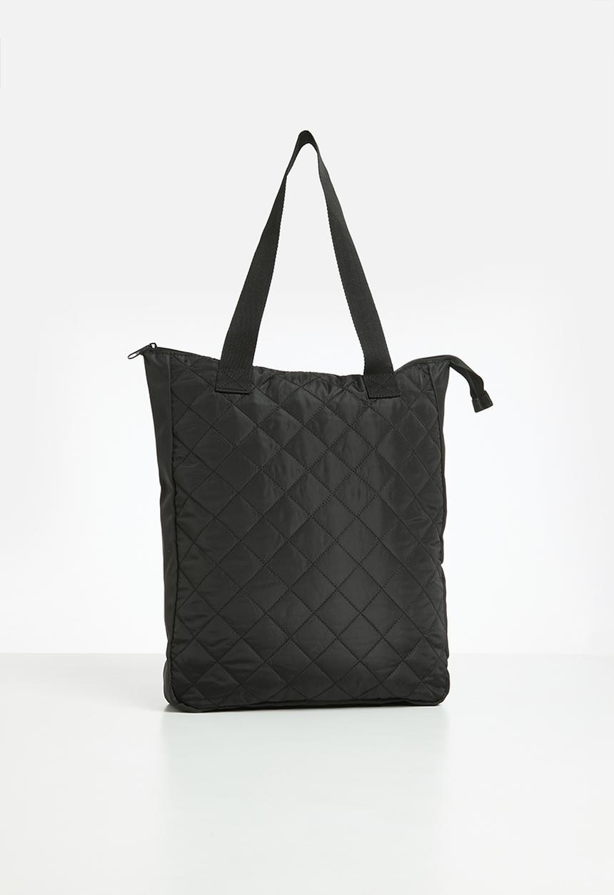 Pop Candy - Quilted shopper bag - black