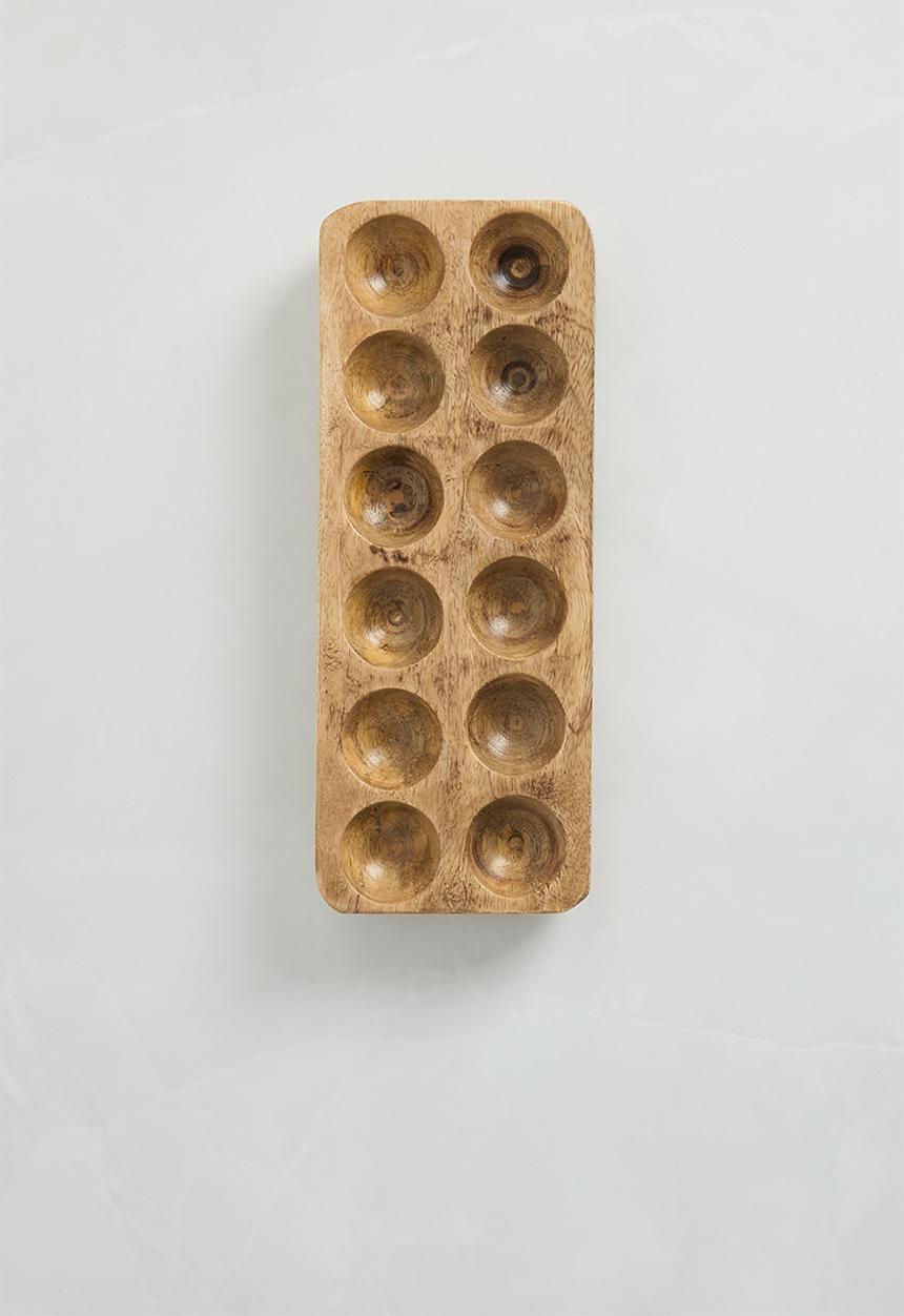 Sixth Floor - Wooden 12 egg tray - Natural