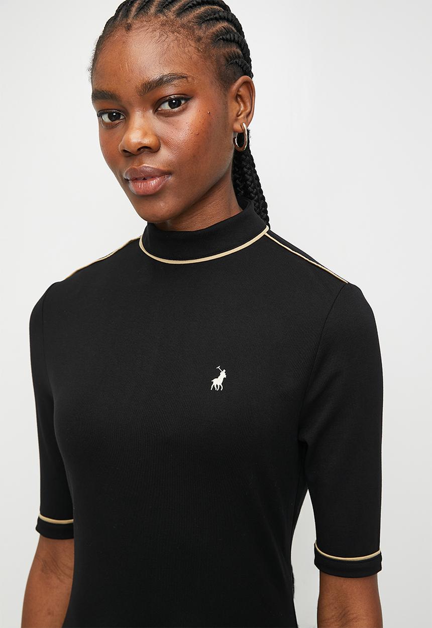 POLO - WMN NIA MS DRESS - BLACK