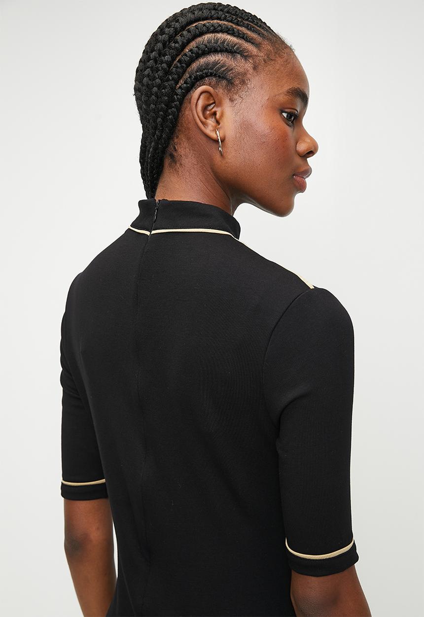 POLO - WMN NIA MS DRESS - BLACK