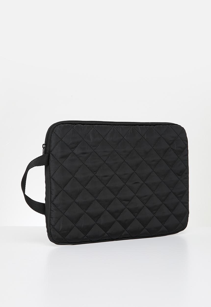 Pop Candy - Quilted laptop sleeve - black