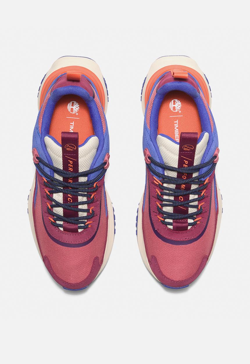 Timberland - Motion Access Low Lace Up Waterproof Sneaker Dark Pink Mesh