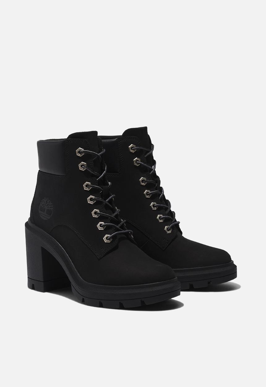 Timberland - Allington heights mid lace up boot - jet black